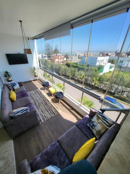 Appart 100 M2 Haut Standing En Bord De Mer Casablanca Bagian luar foto