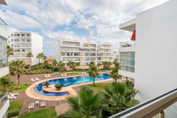 Appart 100 M2 Haut Standing En Bord De Mer Casablanca Bagian luar foto